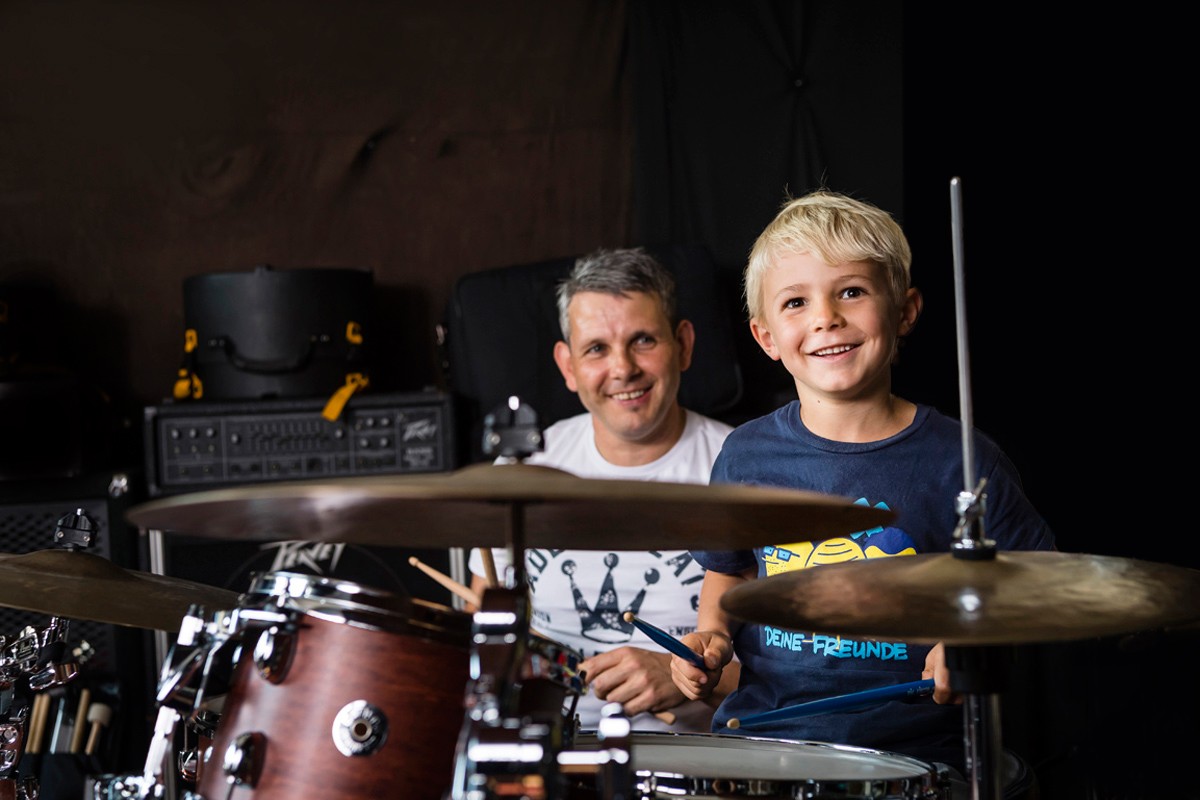 Schlagzeugunterricht für Kinder in Hamburg bei Benno Schlachter