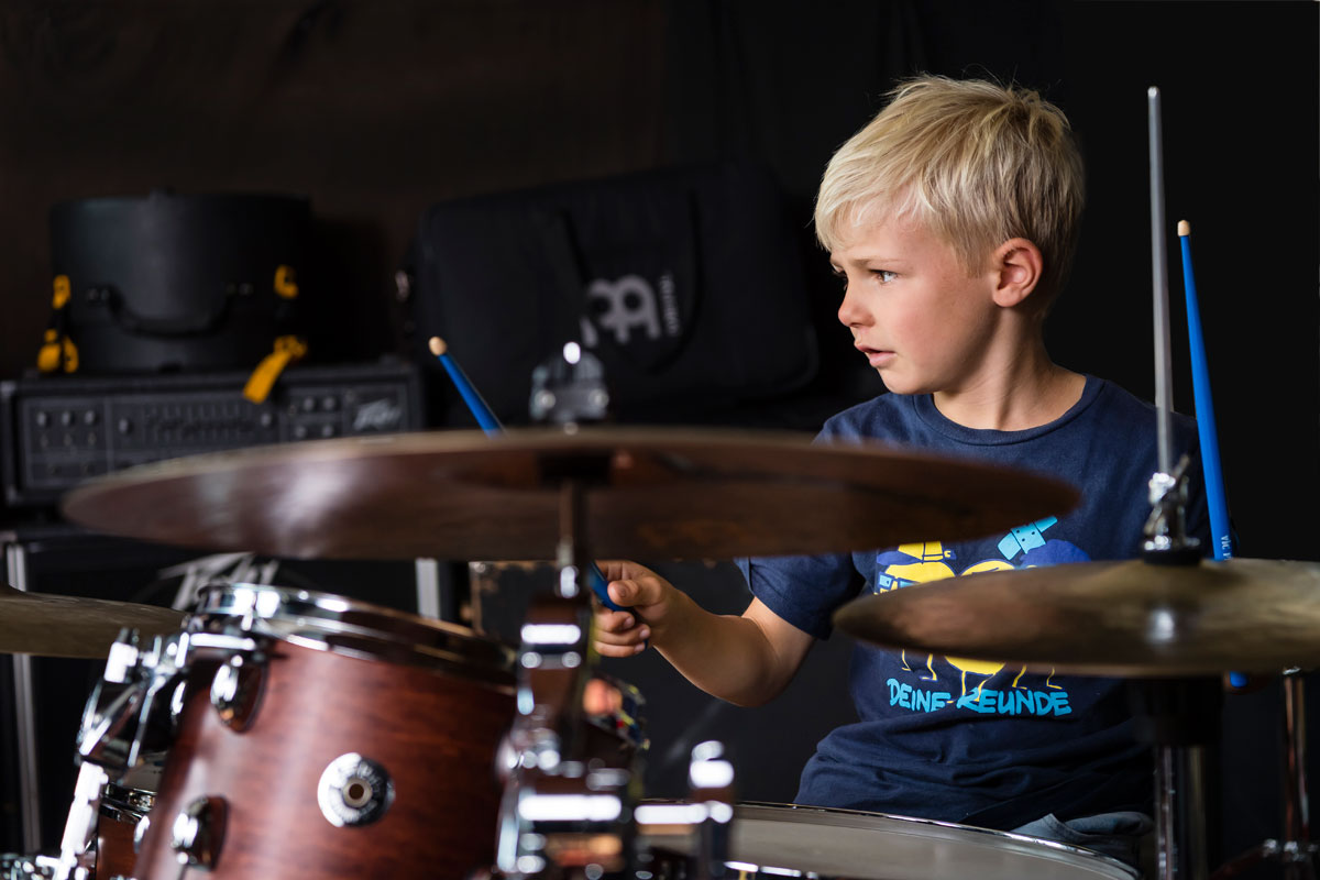 Schlagzeugunterricht für Kinder in Hamburg bei Benno Schlachter